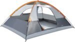 Basics Camping Tent, 3-Season Dome Design with Rainfly - Image 2