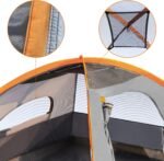 Basics Camping Tent, 3-Season Dome Design with Rainfly - Image 5